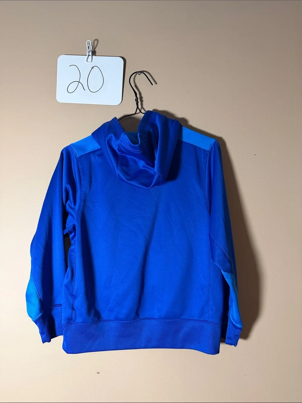 Nike Kids Blue Therma-FIT Hooded Pullover